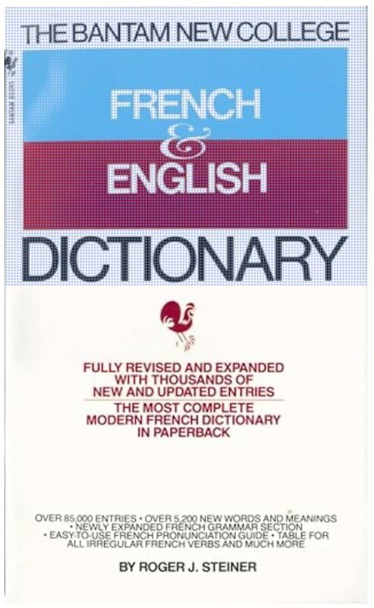 Bantam New College French and English Dictionary